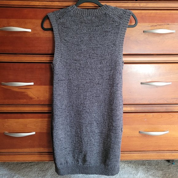 Theory Sleeveless Tank Top/Tunic, Size XS, Grey - Picture 4 of 4